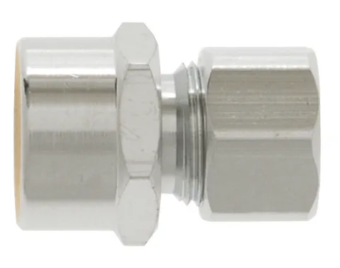 Adaptateur laiton chromé cuivre x comp 