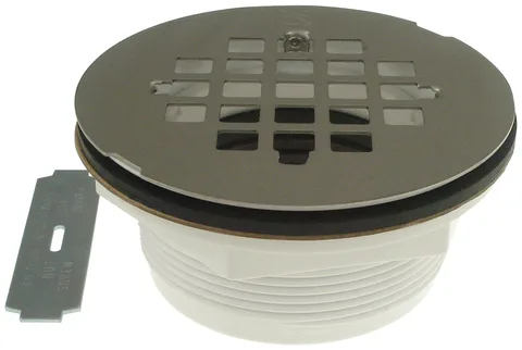 Drain de douche compression sans colle 