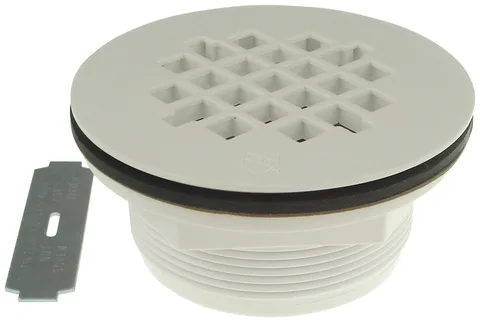 Drain de douche compression sans colle 