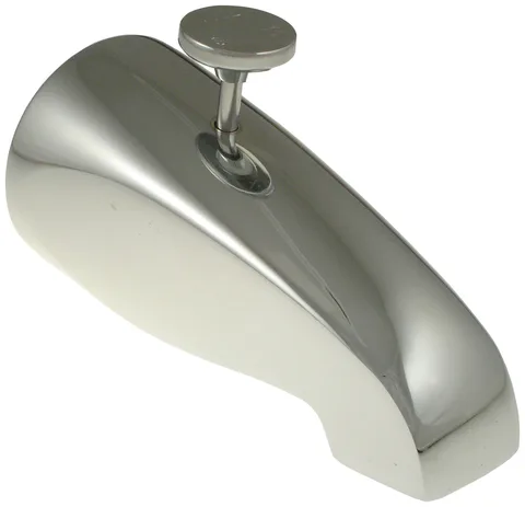 Bec de bain inverseur 3/4" à 1/2" FPT au mur 