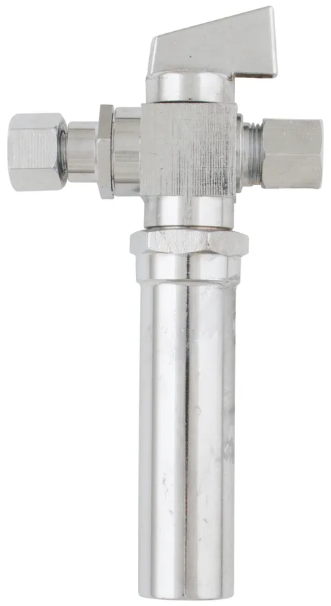 Mini valve à bille 1/4 de tour 3/8" comp femelle x 3/8" comp