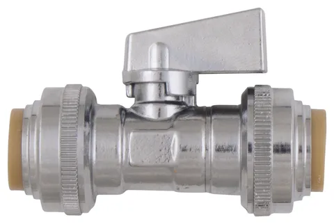 Mini valve à bille 1/4 de tour connexion rapide x comp 
