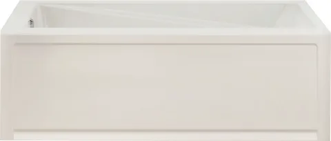 Bain 60" en acrylique avec jupe intégrée