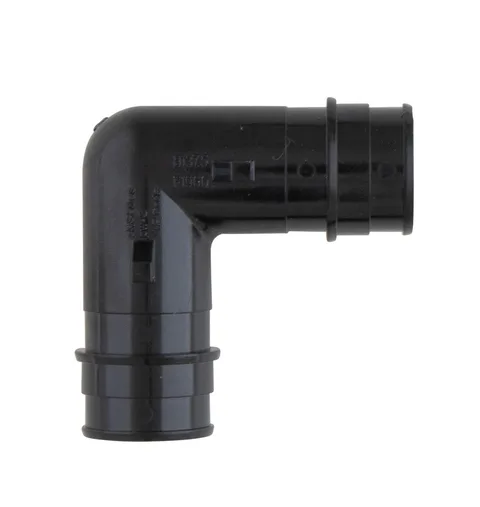Coude 90D pex-A en poly-alloy 