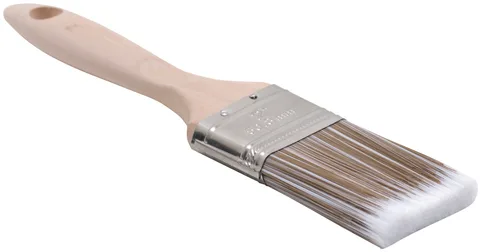 Pinceau plat en polyester grade professionnel 